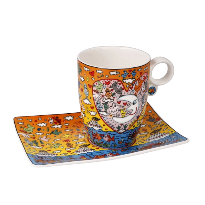 JAMES RIZZI: Künstlertasse "The Romance of the Sea"